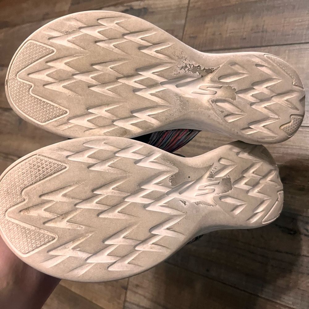 Skechers Women's Colorful Striped Sandals - Picture 4 of 5